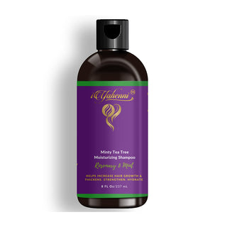 Minty Tea Tree Moisturizing Shampoo - Infused With Rosemary & Mint